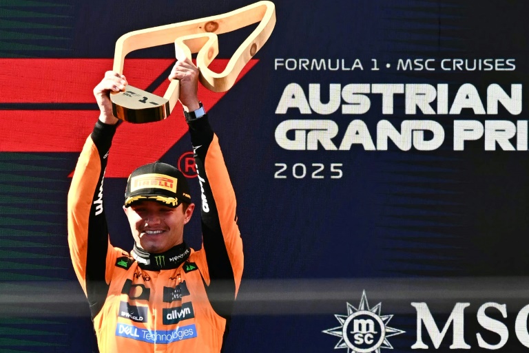 Lando Norris à Spielberg le 29 juin 2025