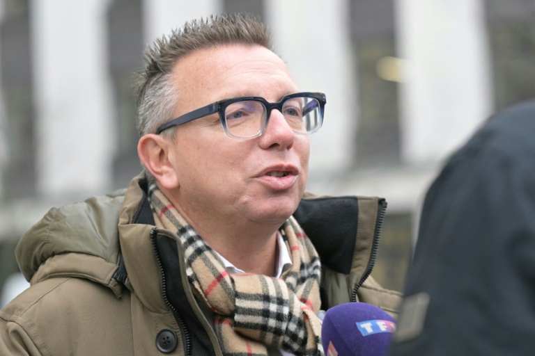 Cyril Chabanier, président du syndicat CFTC, le 17 janvier 2025 à Paris