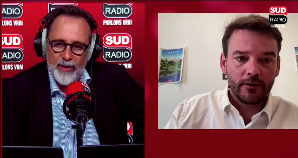 Pierre Meurin, sur les ZFE invité d’Alexis Poulin dans "Poulin sans réserve” sur Sud Radio.