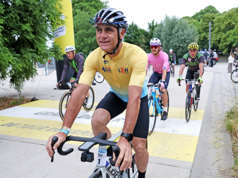Laurent Jalabert, l'ancien champion, était l'un des participants les plus célèbres de l'édition 2025 de Lille-Hardelot dimanche.
