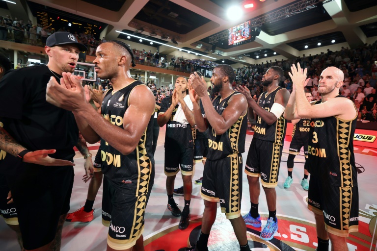 Les joueurs de Monaco le 20 juin 2025