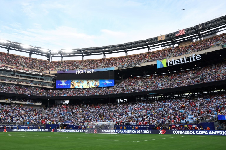 Le MetLife Stadium à East Rutherford dans le New Jersey qui accueillera la finale de la Coupe du monde de football 2026.