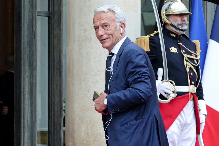 Le président du Medef, Patrick Martin, arrive à l'Elysée, le 5 juin 2025 à Paris