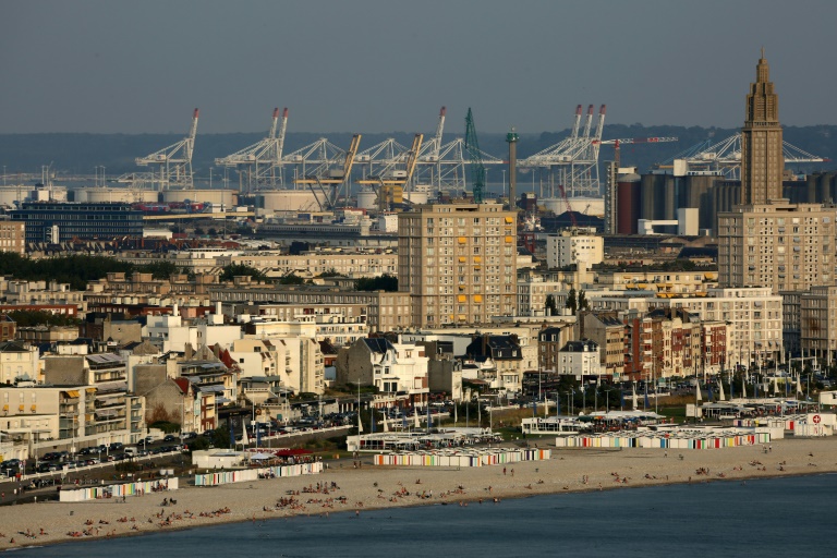 Le centre-ville du Havre, le 20 juin 2017