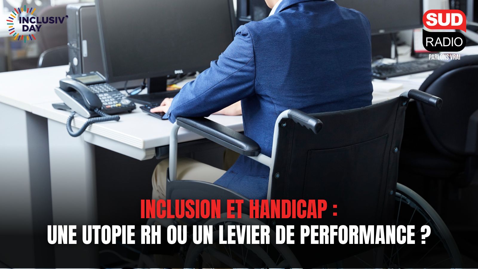 Dans le cadre de l’émission “Faut que ça change” diffusée sur Sud Radio, Anthony Martins-Misse a animé une nouvelle table ronde à l’occasion d’Inclusiv Day. Cette fois, il s’est entouré de trois experts de terrain pour interroger un sujet central : l’inclusion professionnelle des personnes en situation de handicap est-elle un idéalisme… ou une source réelle de productivité ?