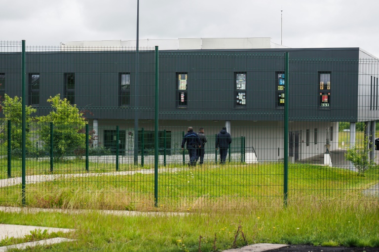 Vue de la prison de Condé-sur-Sarthe (Orne)le 12 juin 2019