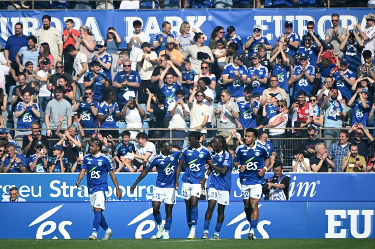 Le stade de la Meinau à Strasbourg le 3 mai 2025