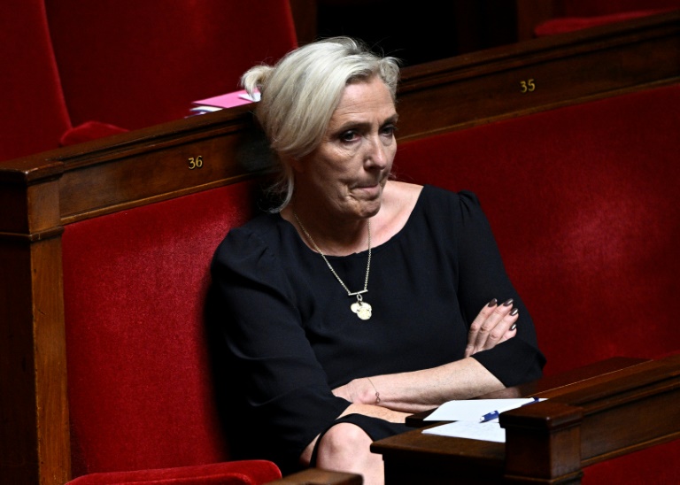 Marine Le Pen à l'Assemblée nationale à Paris, le 1er juillet 2025
