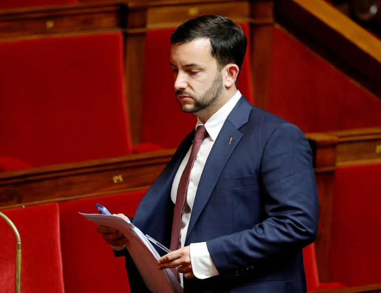 Le président délégué du groupe RN à l'Assemblée, Jean-Philippe Tanguy, le 10 juin 2025 à l'Assemblée nationale, à Paris