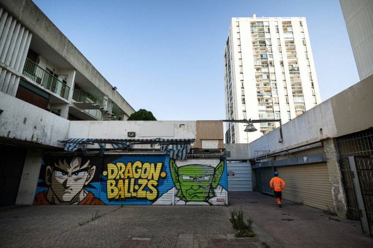 Le quartier de Pissevin à NÎmes, le 6 août 2024 dans le Gard