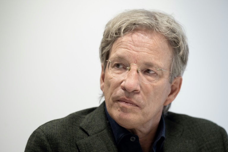 Le PDG de l'AFP, Fabrice Fries, à Paris le 15 janvier 2025