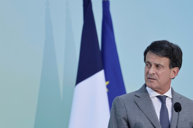Le ministre des Outre-mer, Manuel Valls, à Paris le 10 juillet 2025