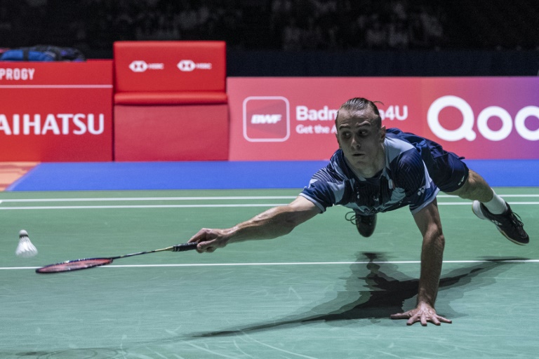 Alex Lanier lors de sa finale perdue à Tokyo contre Shi Yuqi