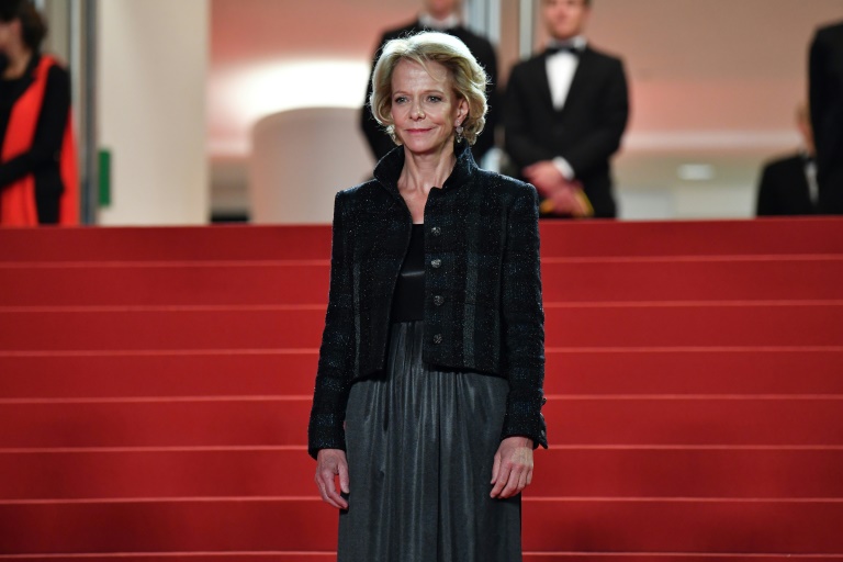 La présidente de la CNC Frédérique Bredin le 22 mai 2017 à Cannes