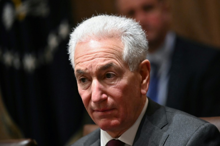 L'ambassadeur américain en France, Charles Kushner, le 25 mars 2025 à Washington