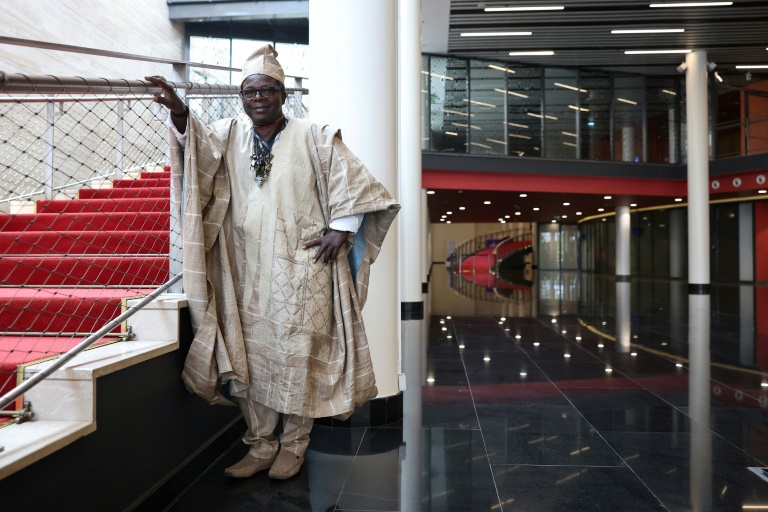 Romuald Hazoumé, le président de la Fédération béninoise de cyclisme, le 25 septembre 2025 à Kigali