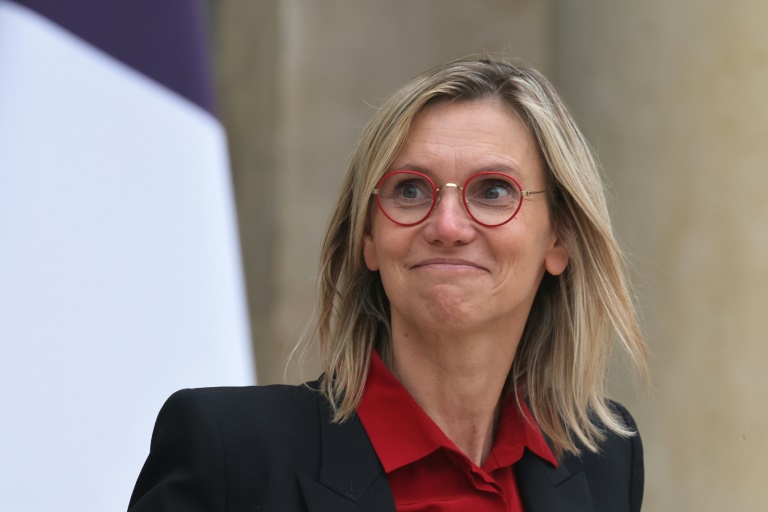 La ministre de la Transition écologique, Agnès Pannier-Runacher, à la sortie de l'Elysée, le 3 septembre 2025 à Paris