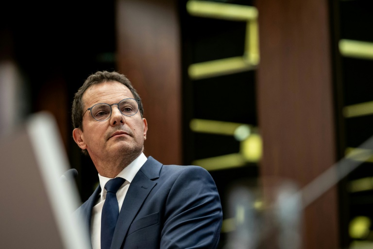 Le sénateur PS Jérôme Durain le 5 septembre 2025, à Dijon