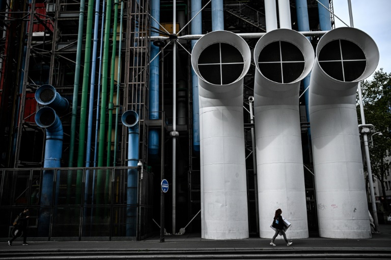 Le Centre Pompidou à Paris le 22 septembre 2025
