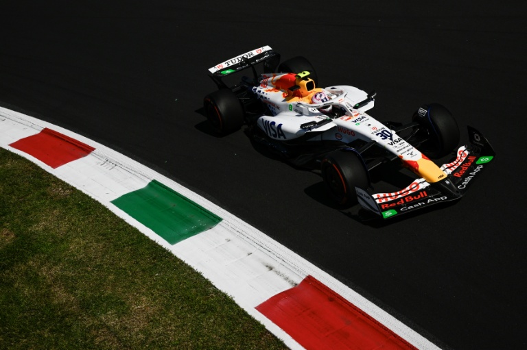 Le pilote français Isack Hadjar lors du GP d'Italie de Formule 1 à Monza, le 5 septembre 2025
