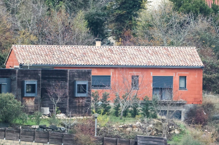 La maison de Delphine et Cédric Jubillar, le 13 décembre 2022 à Cagnac-les-Mines, dans le Tarn