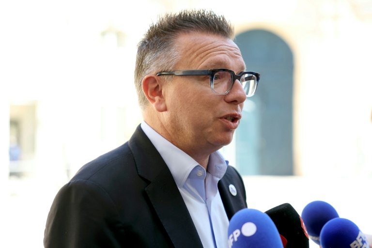 Le président de la CFTC Cyril Chabanier le 24 juin 2025 à Paris