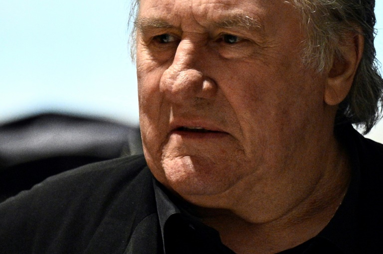 Gérard Depardieu le 27 mars 2025, à Paris