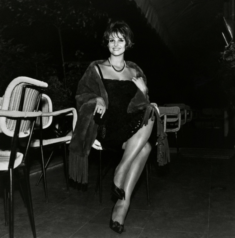 L'actrice italienne Claudia Cardinale, le 1er octobre 1961