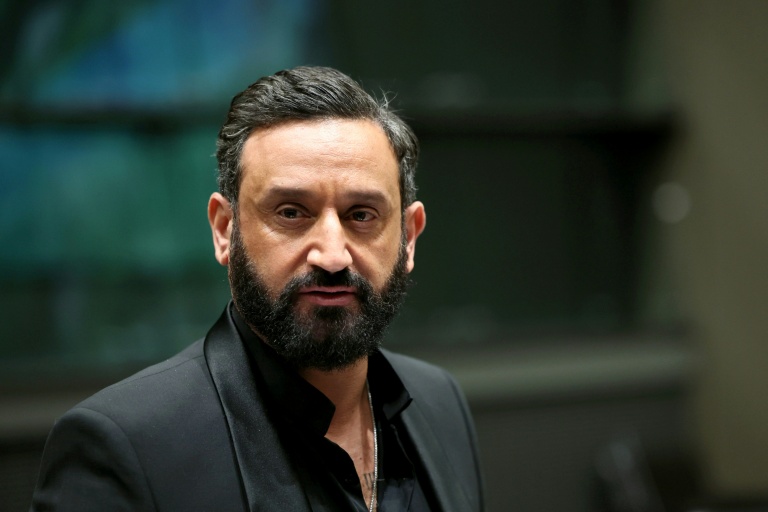 Cyril Hanouna le 14 mars 2024 à l'Assemblée nationale à Paris