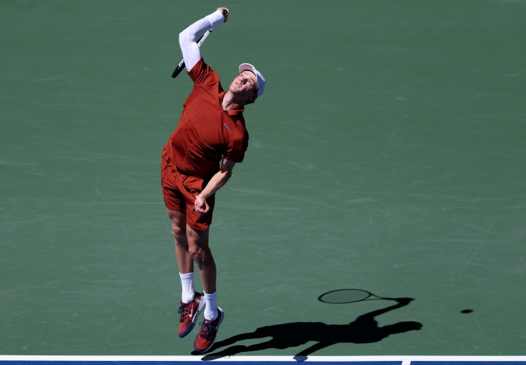 Jannik Sinner à l'US Open le 30 août 2025 à Flushing Meadows