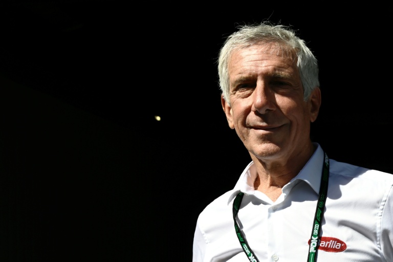 Paolo Barilla, vice-président de l'entreprise italienne Barilla et ancien pilote de F1 et vainqueur des 24 Heures du Mans, à Monza, le 6 septembre 2025.