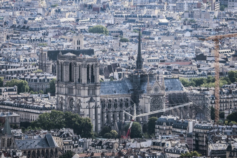 La cathédrale Notre-Dame de Paris le 14 juillet 2025