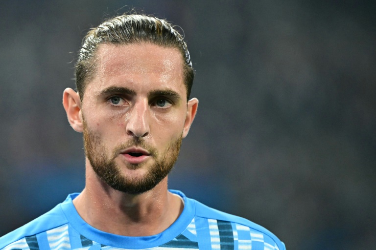 Le milieu marseillais Adrien Rabiot au Stade Vélodrome le 27 octobre 2024 à Marseille en France