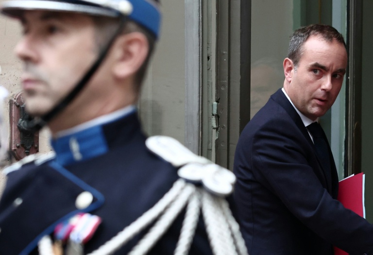 Le Premier ministre Sébastien Lecornu à Beauvau, à Paris, le 10 septembre 2025
