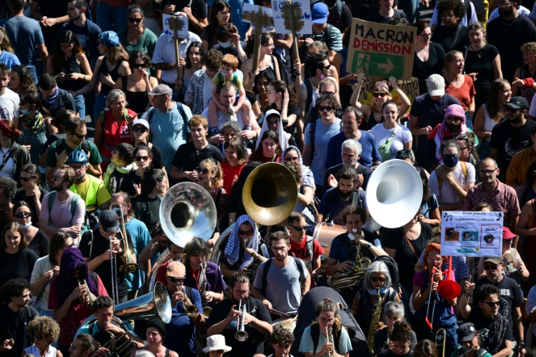 Manifestation à Lyon, le 18 septembre 2025