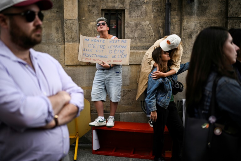 Rassemblement contre l'homophobie à Paris, le 5 septembre 2025