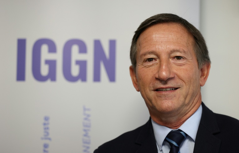 Jean-Michel Gentil, chef de l'IGGN, le 30 août 2023 à Malakoff, près de Paris
