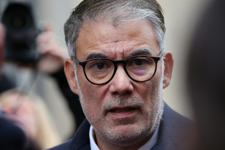 Le premier secrétaire du Parti socialiste (PS), Olivier Faure, le 3 octobre 2025 à Paris