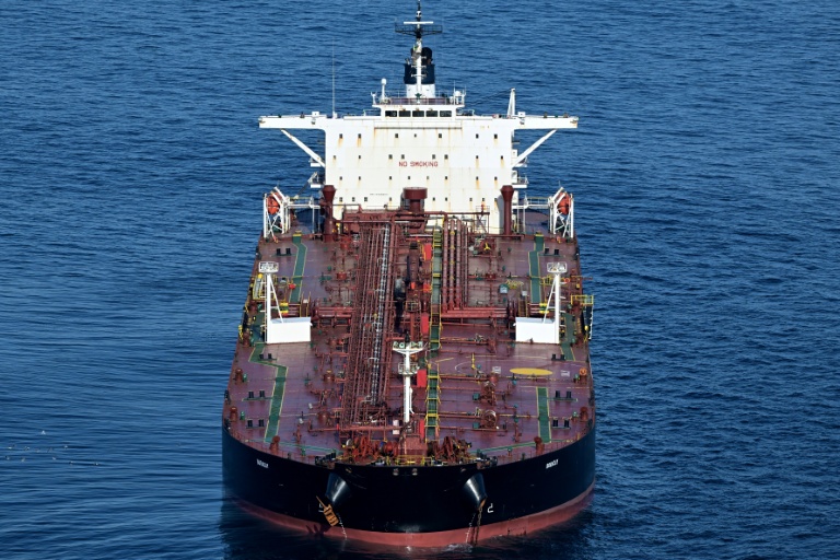 Des soldats français à bord d'un pétrolier de la flotte fantôme russe, au large de Saint-Nazaire; le 1er octobre 2025