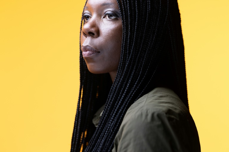 La directrice générale de la Maison des mondes africains MansA, Elisabeth Gomis, le 11 mars 2025, à Paris