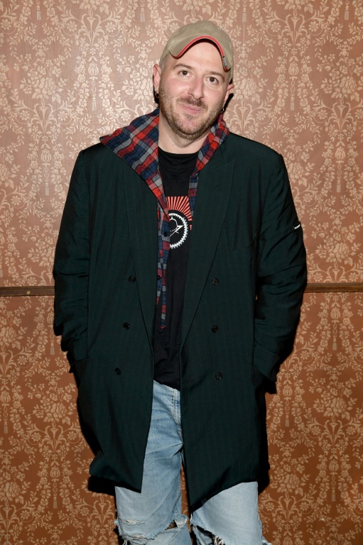 Le styliste géorgien Demna Gvasalia assiste à une conférence à New York, le 12 octobre 2017