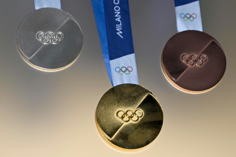 Les médailles pour les JO-2026 de Milan-Cortina dévoilés le 15 juillet 2025 à Venise
