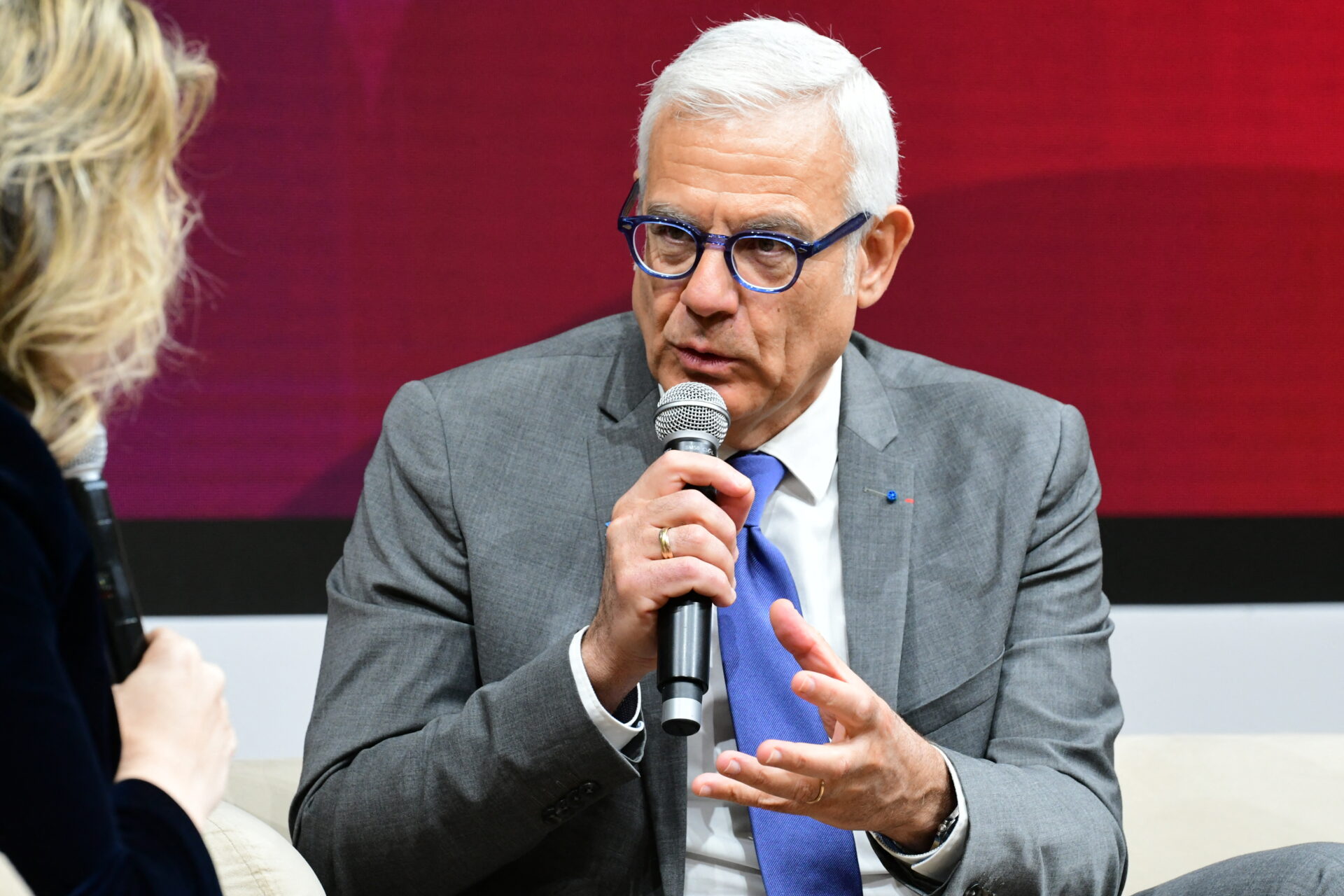 Alain Di Crescenzo au micro de Sud Radio