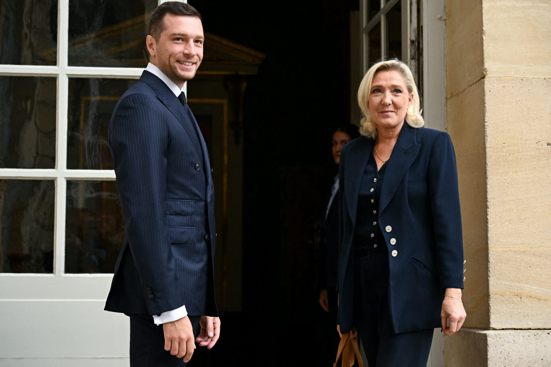 Jordan Bardella et Marine Le Pen