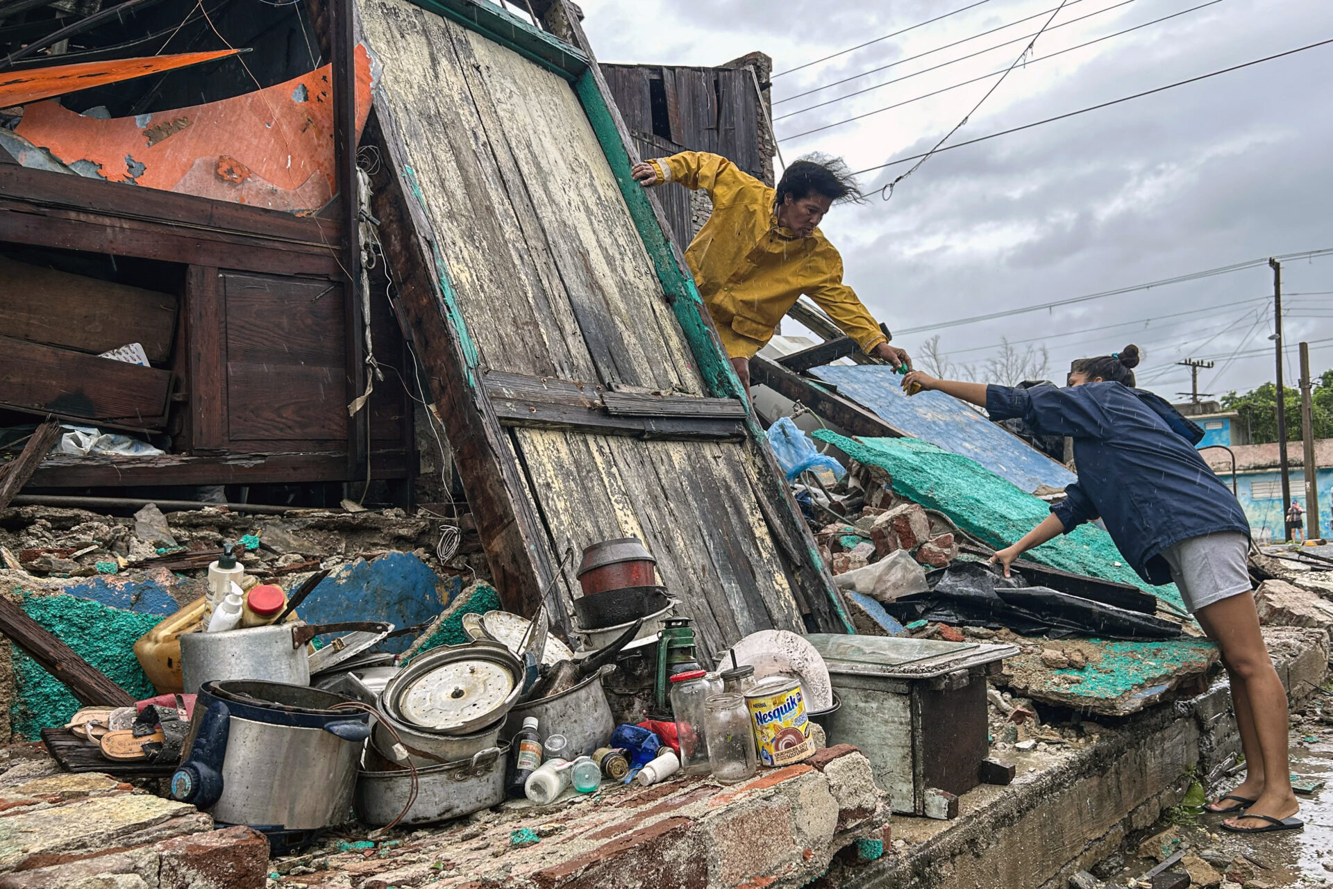 Les dommages de l'ouragan Melissa