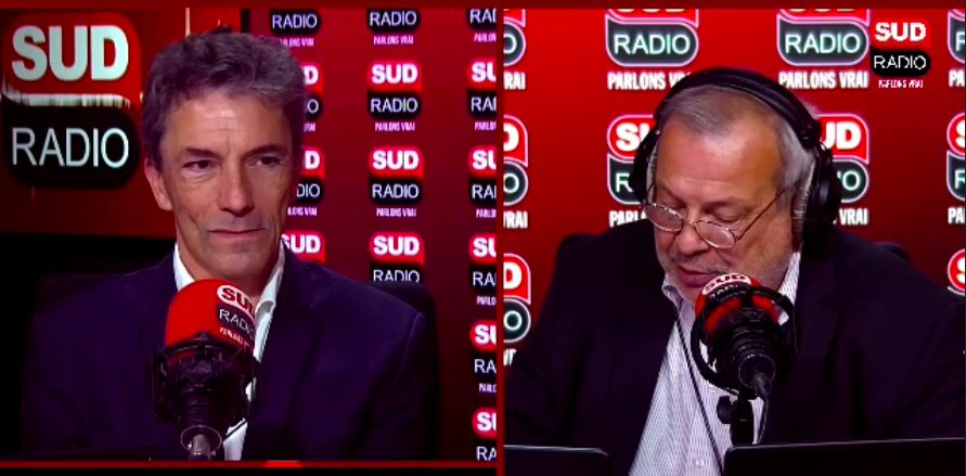 Marc Trévidic, sur le système judiciaire, invité de Perico Legasse dans "La France dans tous ses états” sur Sud Radio.