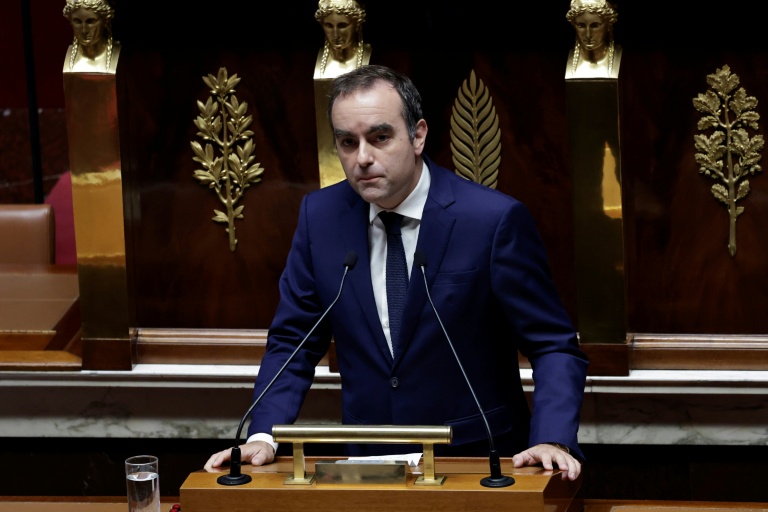 Le Premier ministre Sébastien Lecornu à l'Assemblée nationale, le 16 octobre 2025 à Paris