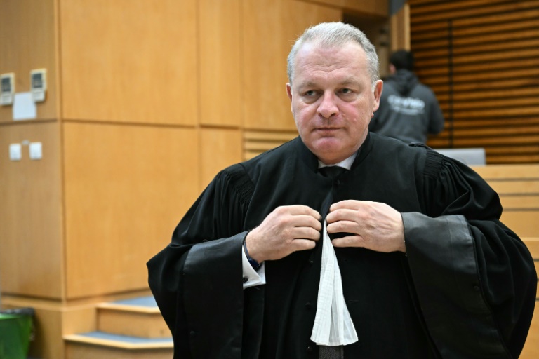 Laurent Boguet, avocat des enfants du couple Jubillar, à la cour d'assises du Tarn, à Albi, le 22 septembre 2025