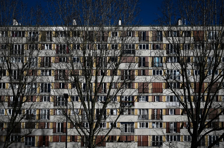 La cité du Chêne-Pointu à Clichy-sous-Bois, le 4 février 2020 en Seine-Saint-Denis