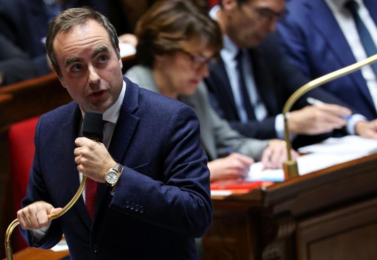 Le Premier ministre Sébastien Lecornu à l'Assemblée nationale, le 21 octobre 2025 à Paris